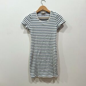 Brandy Melville Style Striped Mini Tshirt Dress